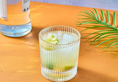 Overhead view of Caipirinha 