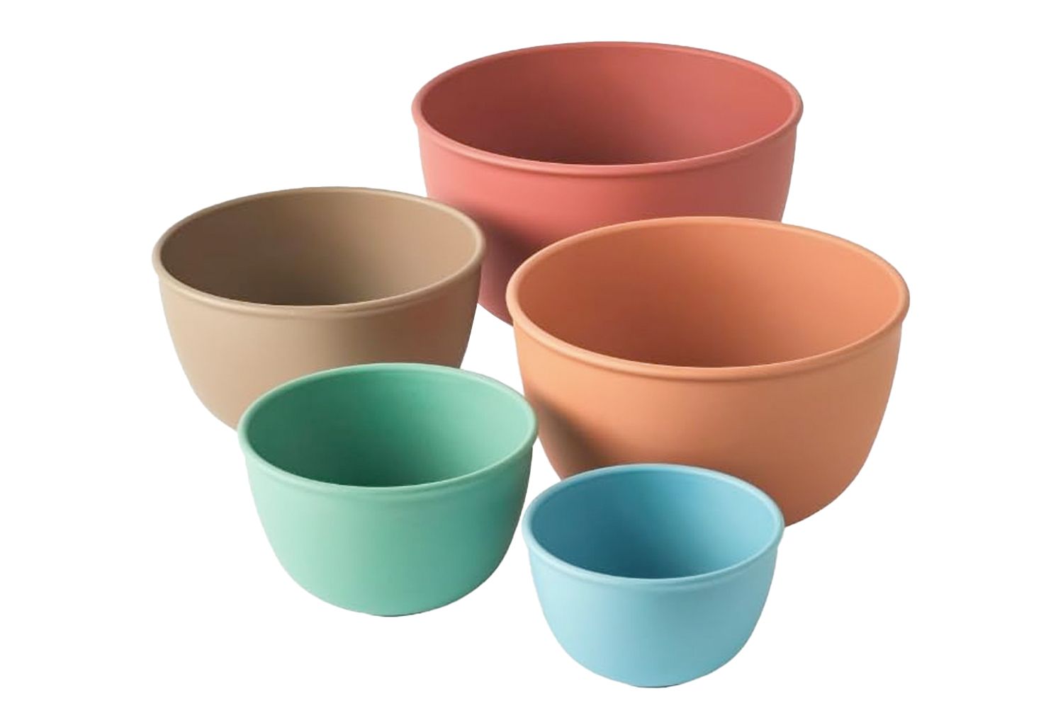 Bamboozle 5 Piece Plant-Based Nesting Mixing Bowl Set