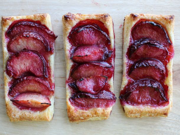 Puff Pastry Plum Tarts