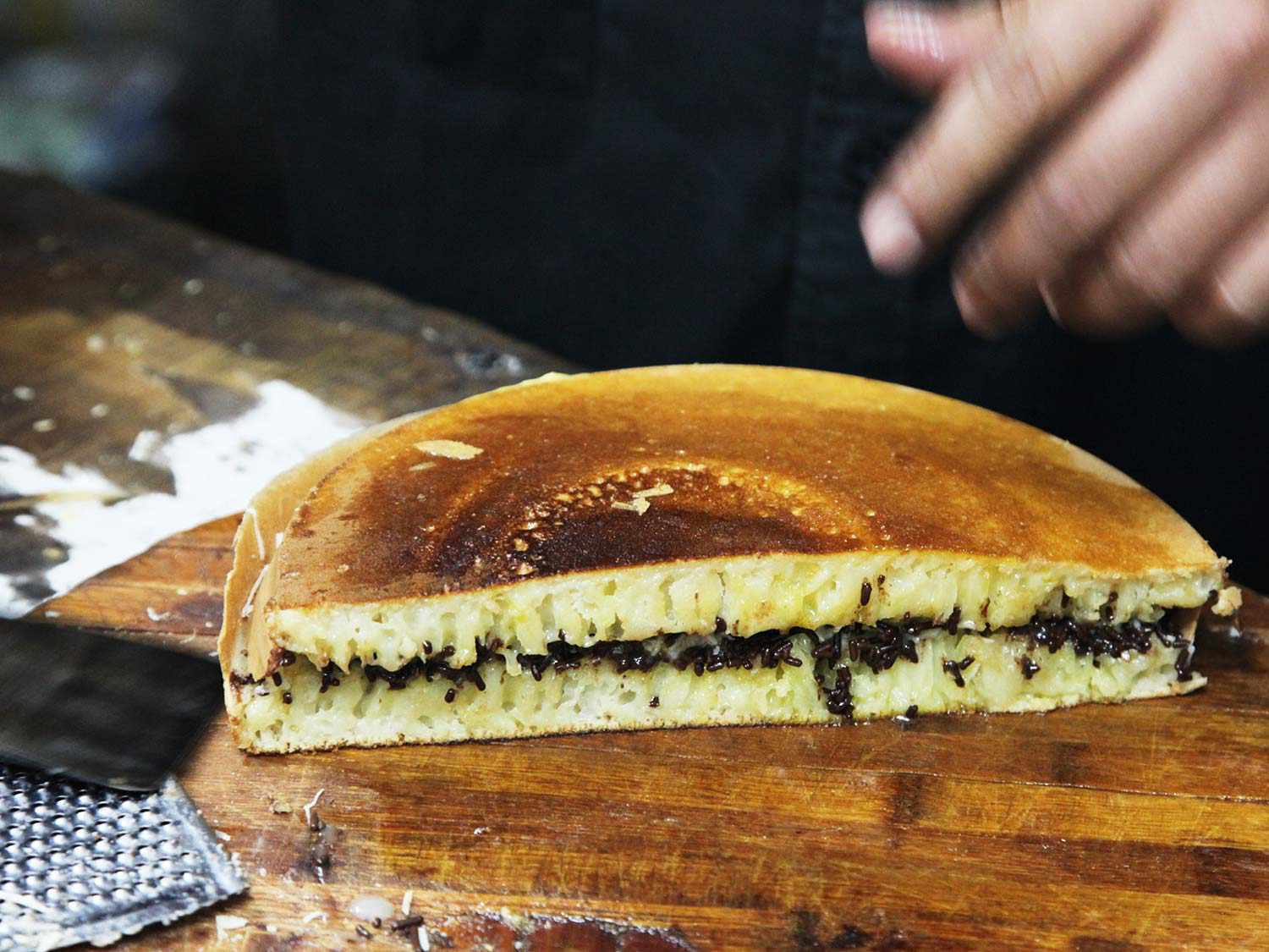 Martabak ready for serving