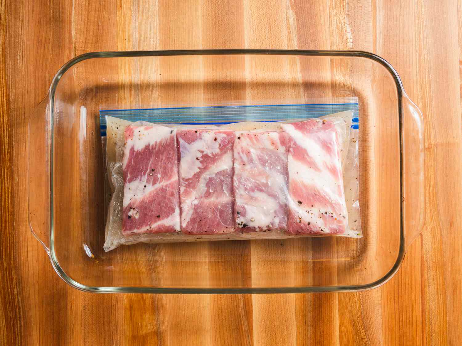 marinating pork belly