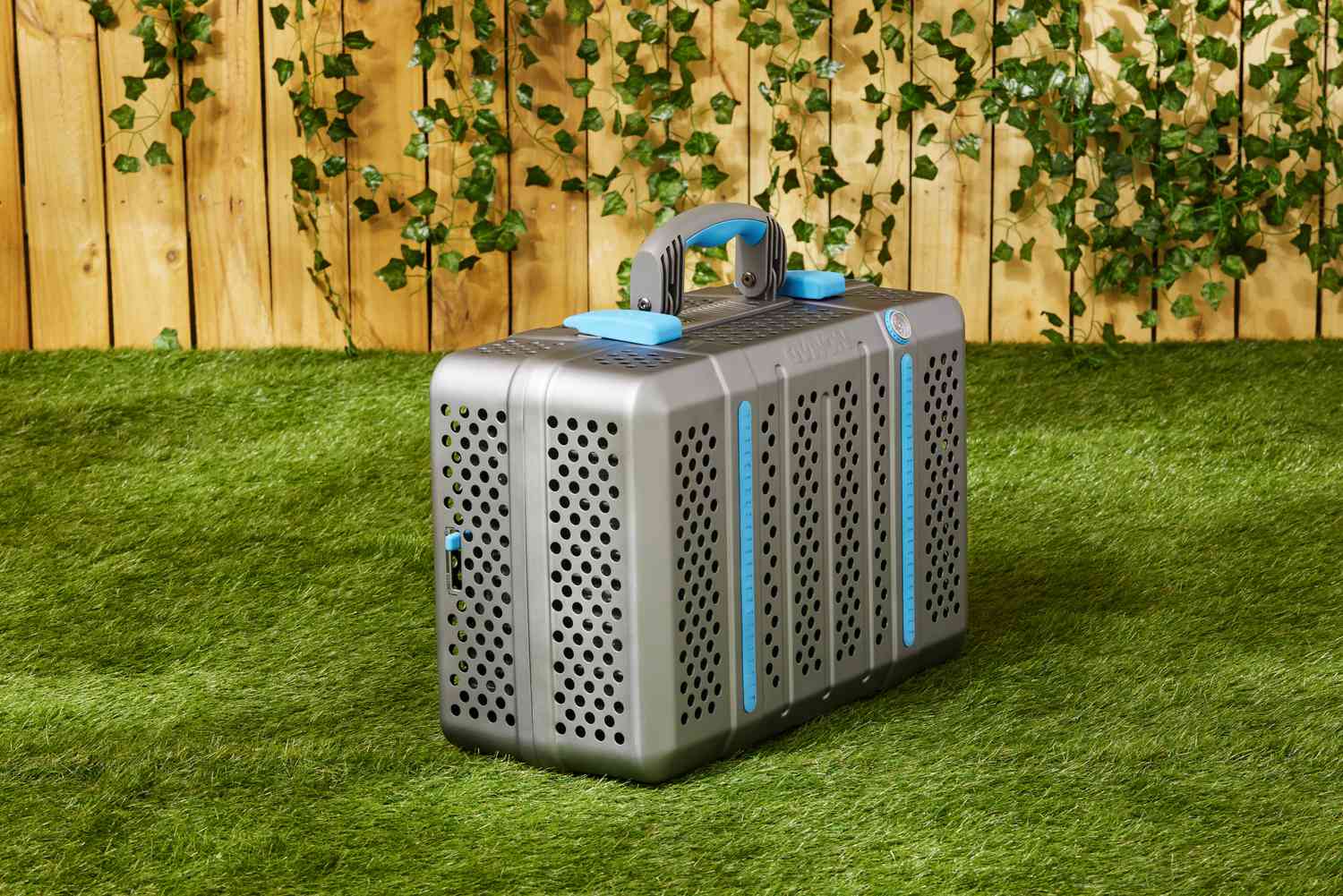 Nomad Grill and Smoker is displayed