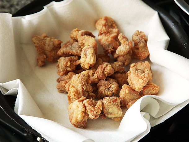 Just fried crispy chicken chunks.