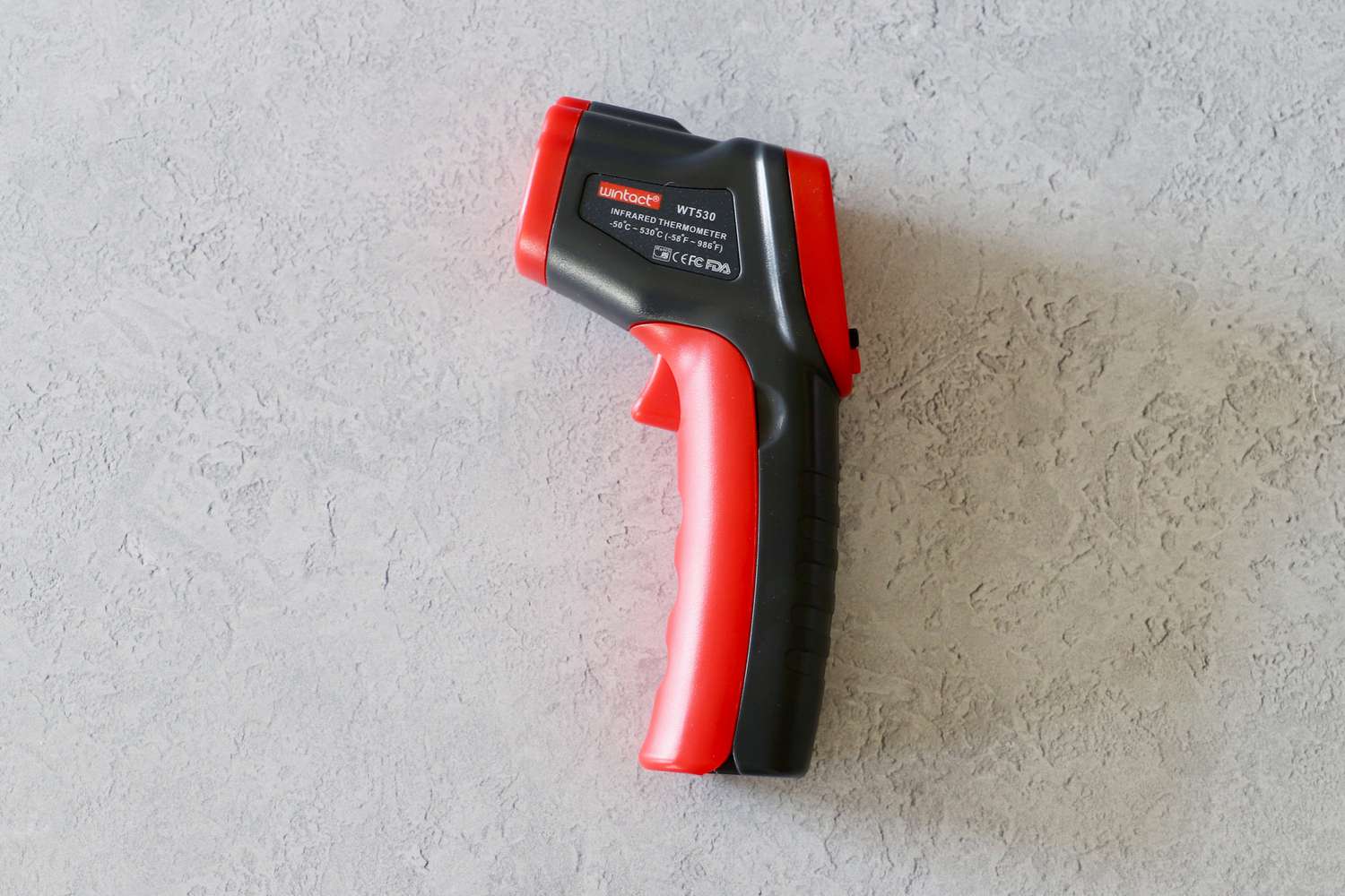 The Wintact infrared thermometer.
