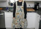 a person wearing the hedley and bennet smock apron