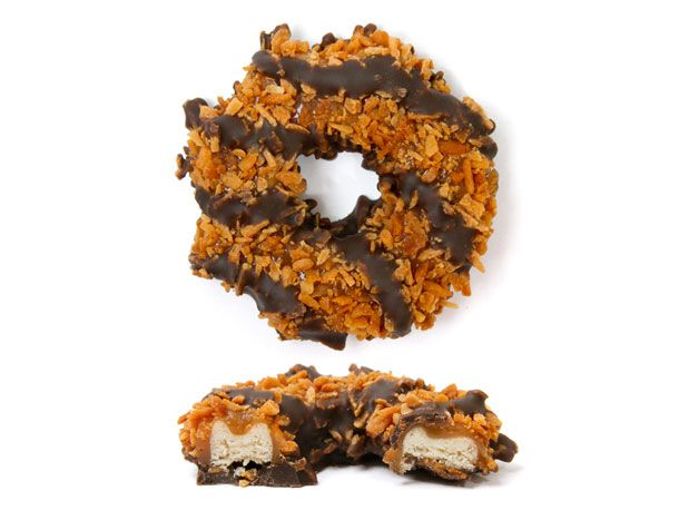 Samoas (also known as Caramel deLites)