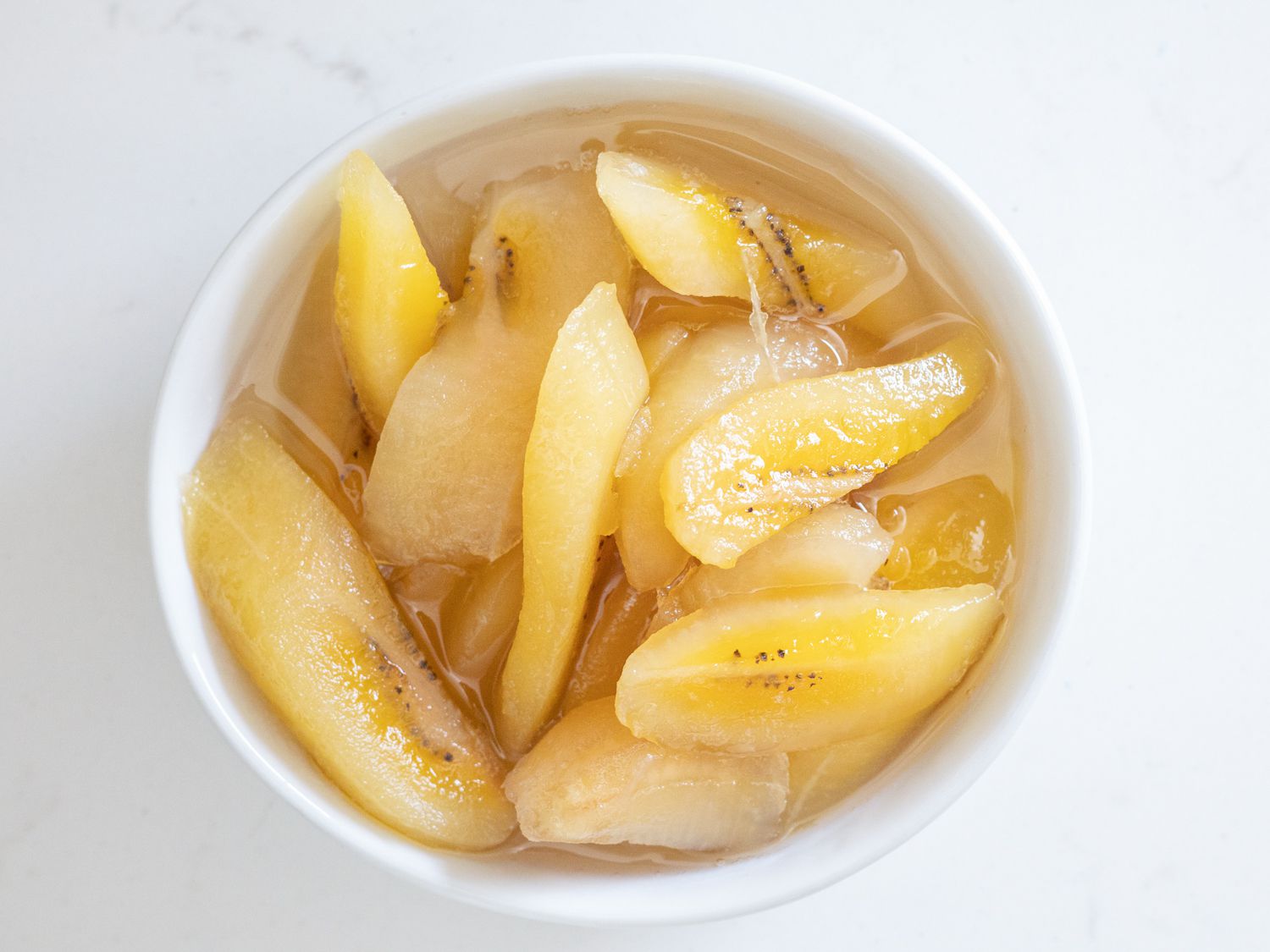 Saba bananas in syrup