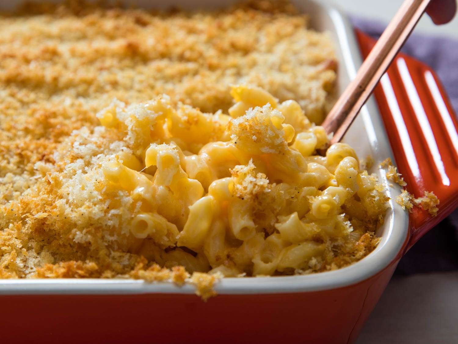 Baked mac and cheese