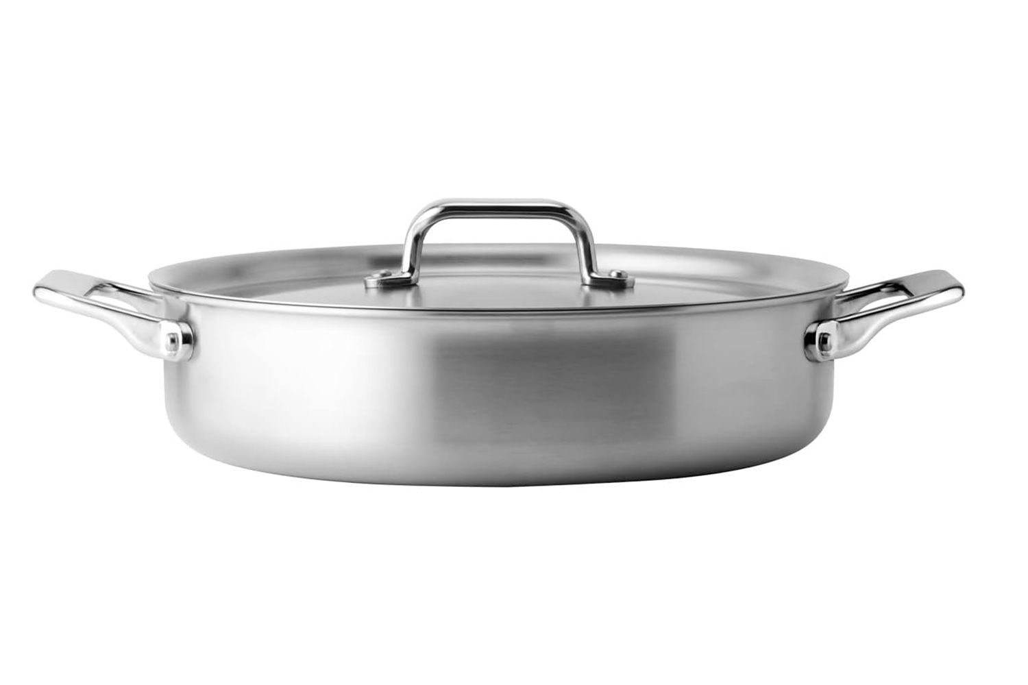 Misen 6 Quart Stainless Steel Rondeau Pot with Lid