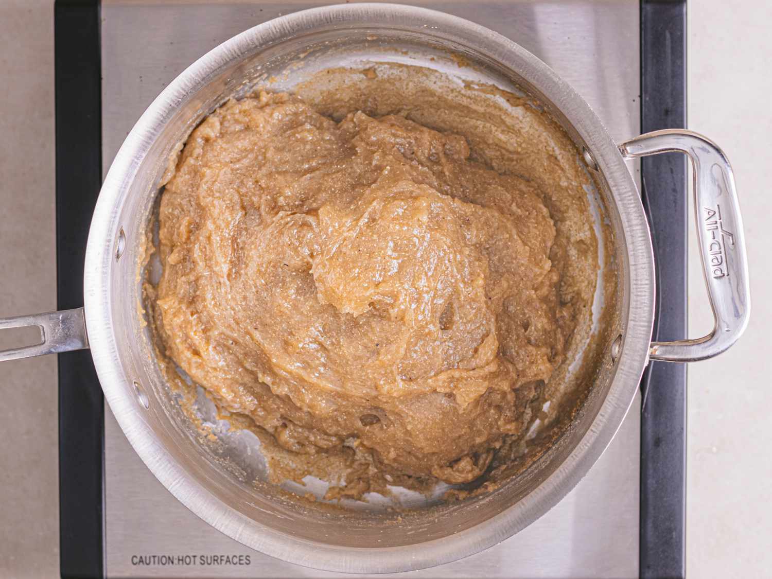 Finished lafun in pan