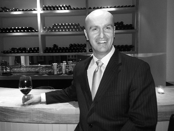 Wine Expert Drinking Red Wine