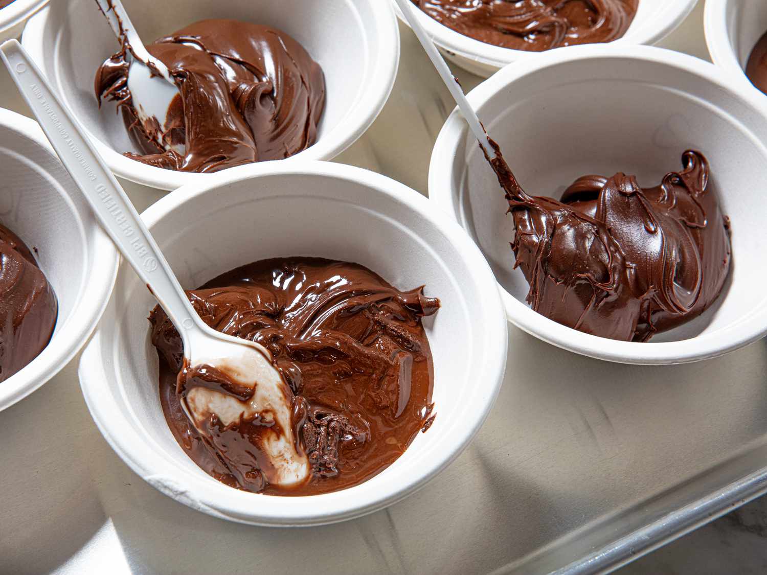 Various gianduja products