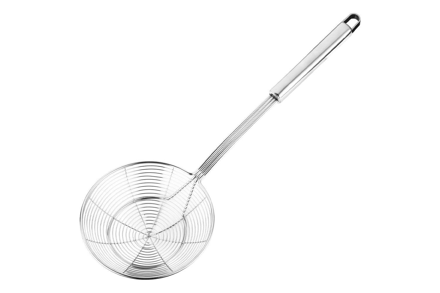Hiware Solid Stainless Steel Spider Strainer Skimmer Ladle