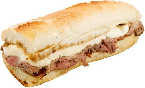 The sandwich from 30 Rock's "Sandwich Day" episode, which is actually from Fiore's House of Quality in Hoboken, NJ.