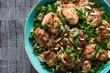 20180726-MHT-broiling-tandoori-chicken-couscous-overhead-in-bowl-vicky-wasik-11-