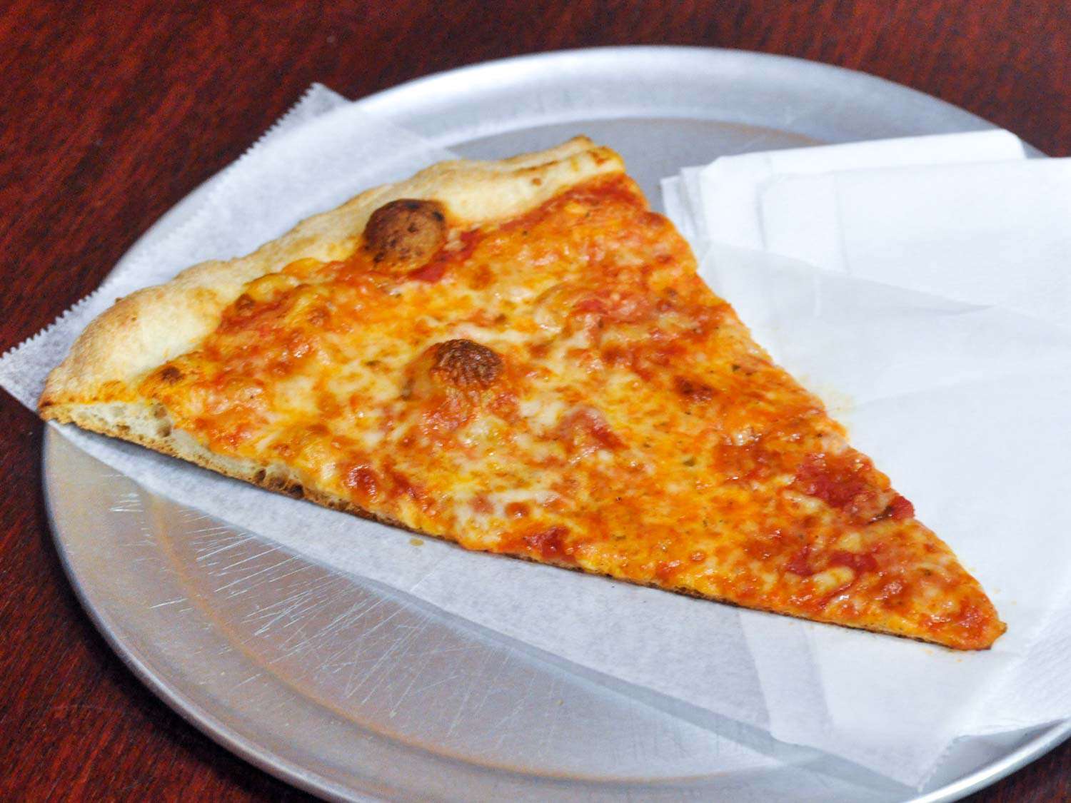 Cheese slice from Luigi's Pizza