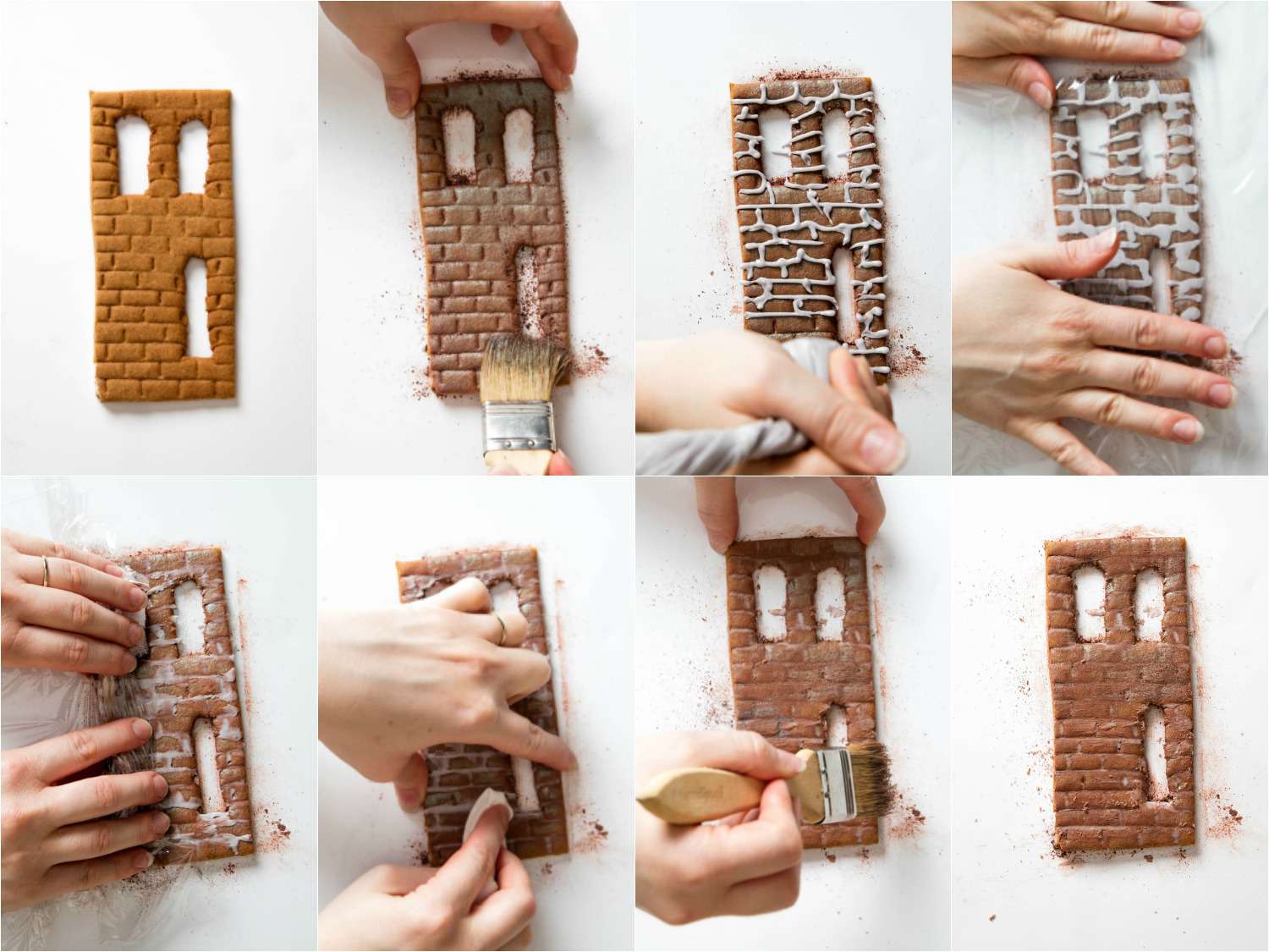 Collage of photos of 