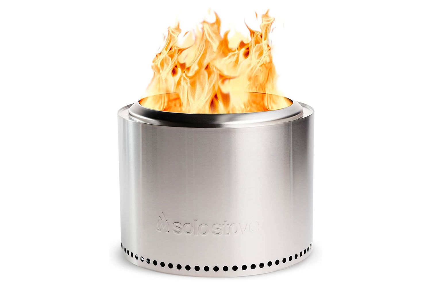 Solo Stove Bonfire 2.0, Smokeless Fire Pit | Wood Burning Fireplaces with Removable Ash Pan, Portable Outdoor Firepit - Ideal for Camping, Stainless Steel,...