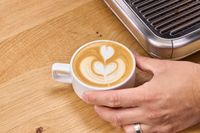 An espresso made in the Breville The Barista Pro Espresso Machine