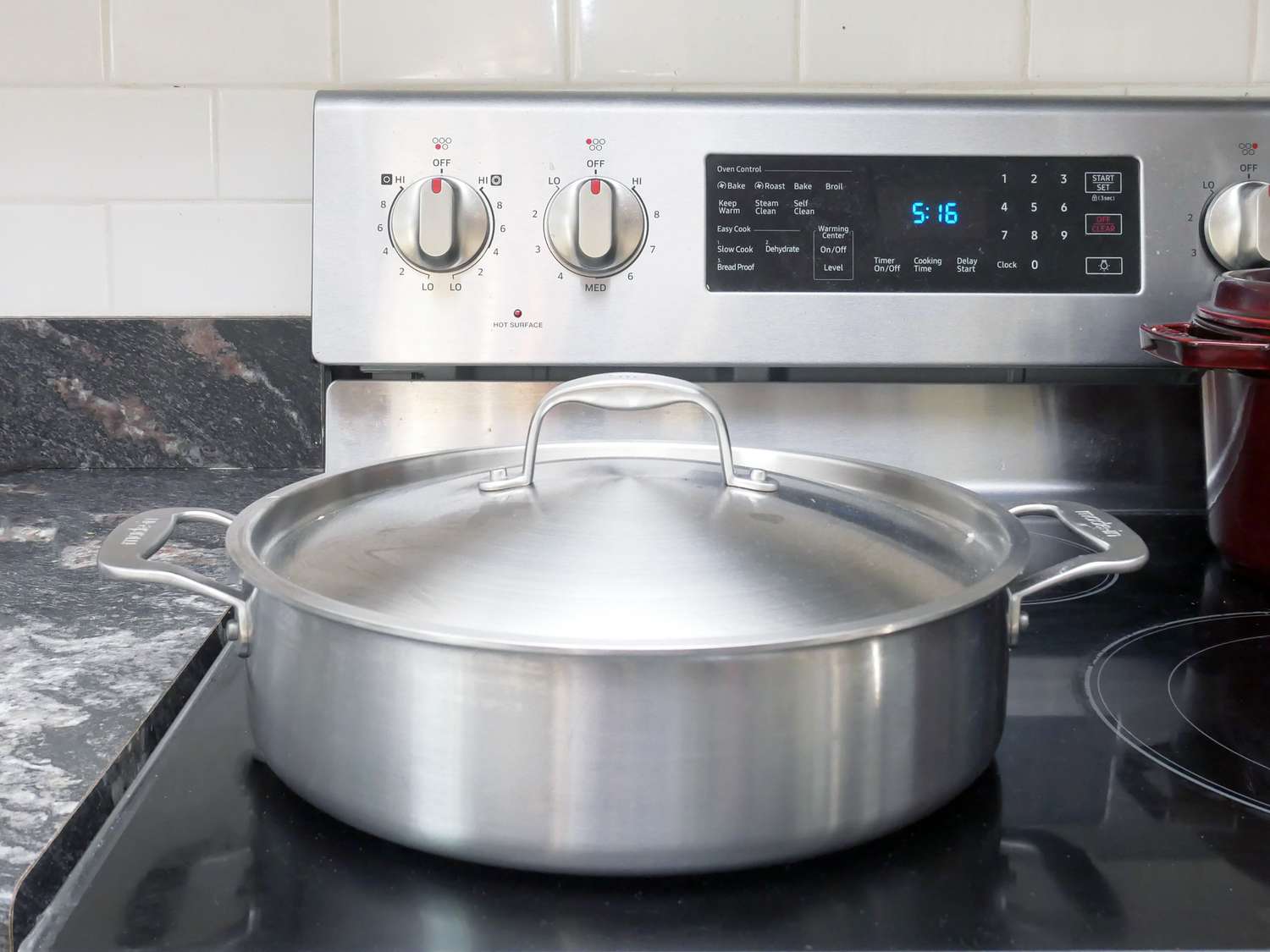 a rondeau on a stovetop