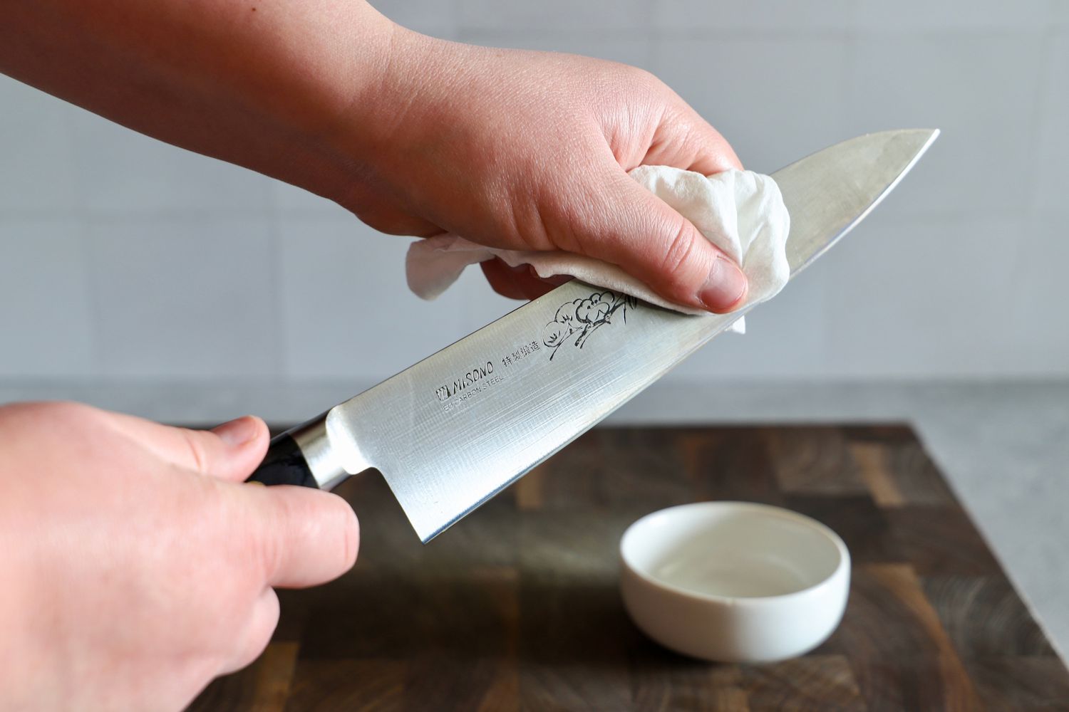 Misono Swedish Carbon Steel Gyuto