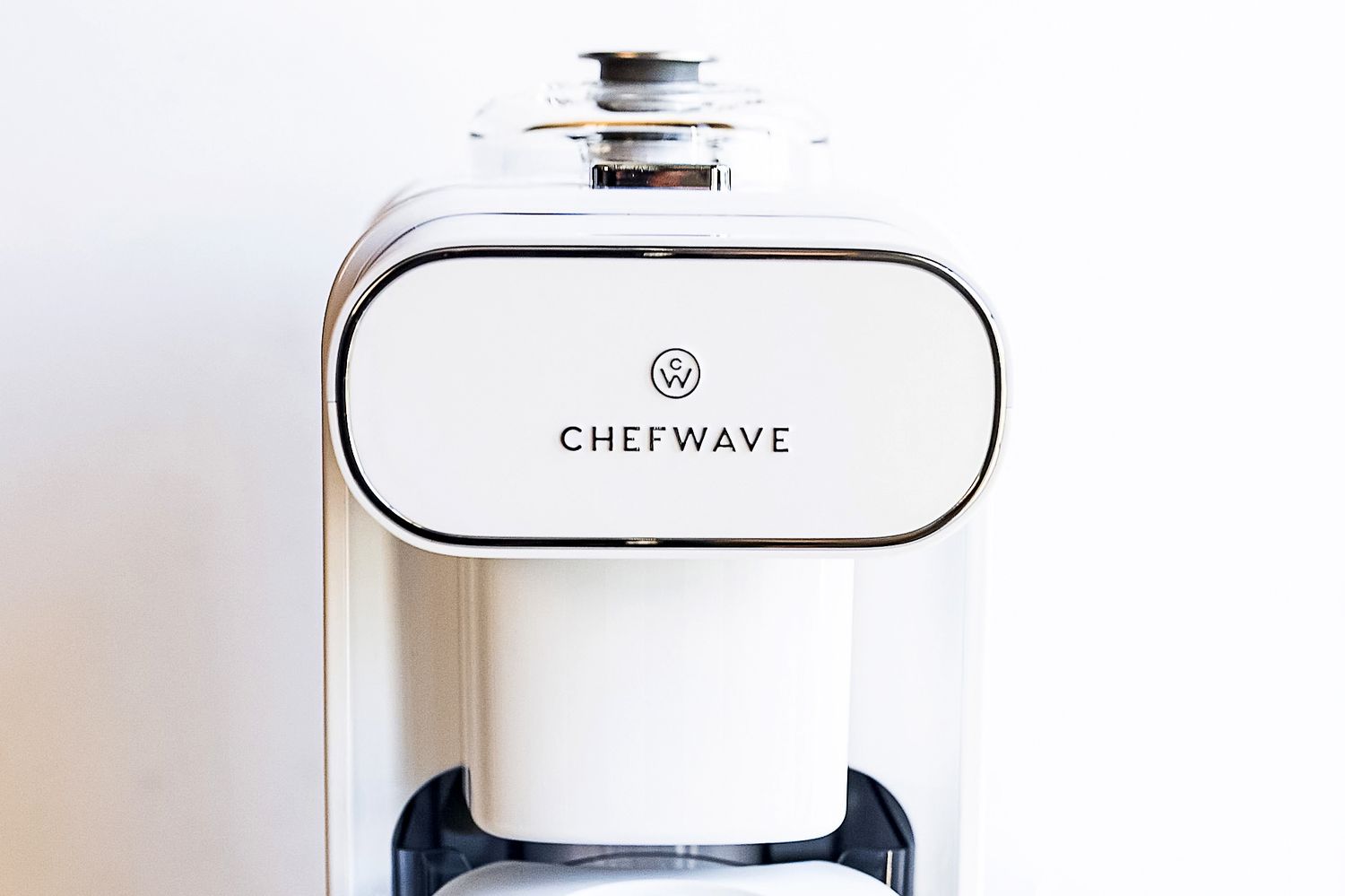 closeup view of the chefwave logo