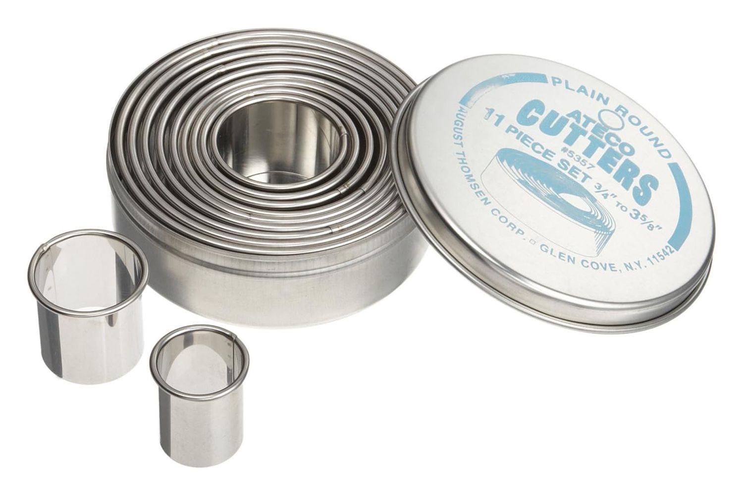 Amazon Ateco Graduated Round Cutters (Set of 11)