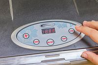 Closeup of Samson Silent Dehydrator display