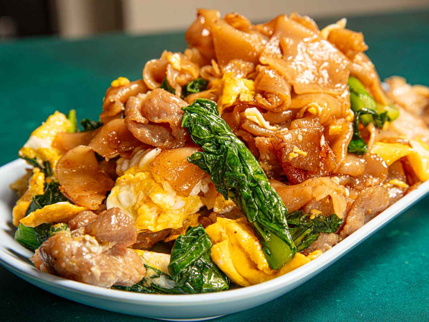 Close up as Pad See Ew