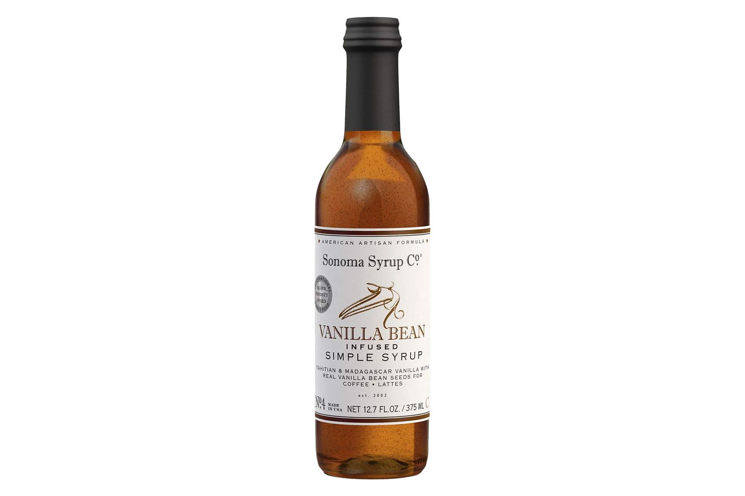 Sonoma Syrup Co Vanilla Bean Simple Syrup
