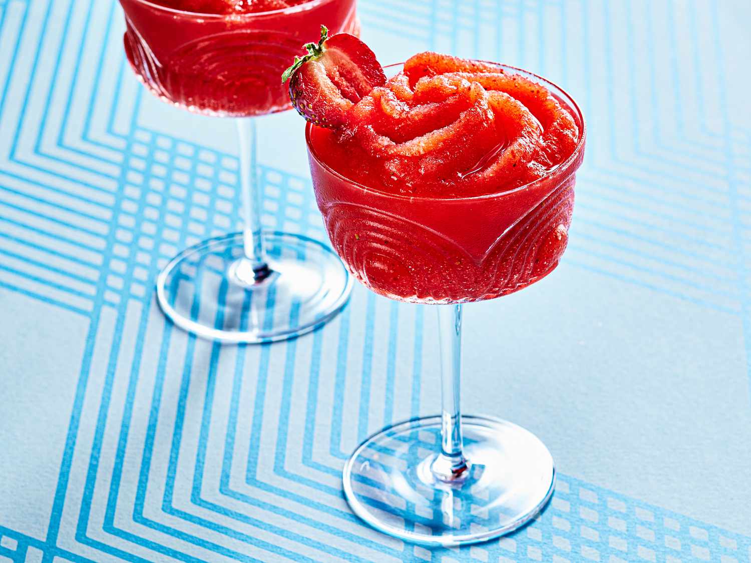 Side view of daquiri