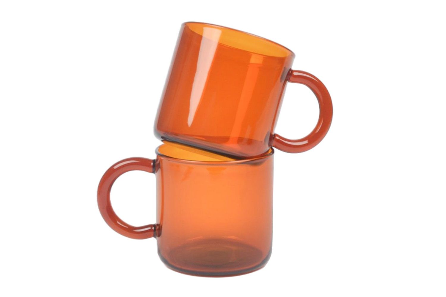 Manual 11oz Amber Glass Mug