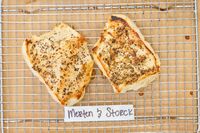 Chicken cooked in the Merten & Storck Pre-Seasoned 10-inch Carbon Steel Frying Pan