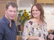 Bobby Flay and Ree Drummond, the Pioneer Woman.