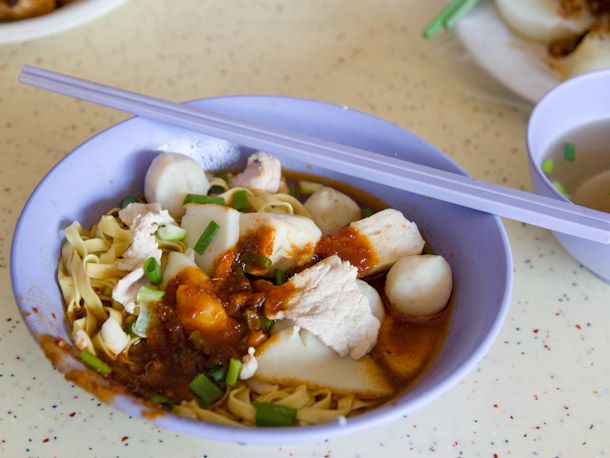 Fish Ball Mee