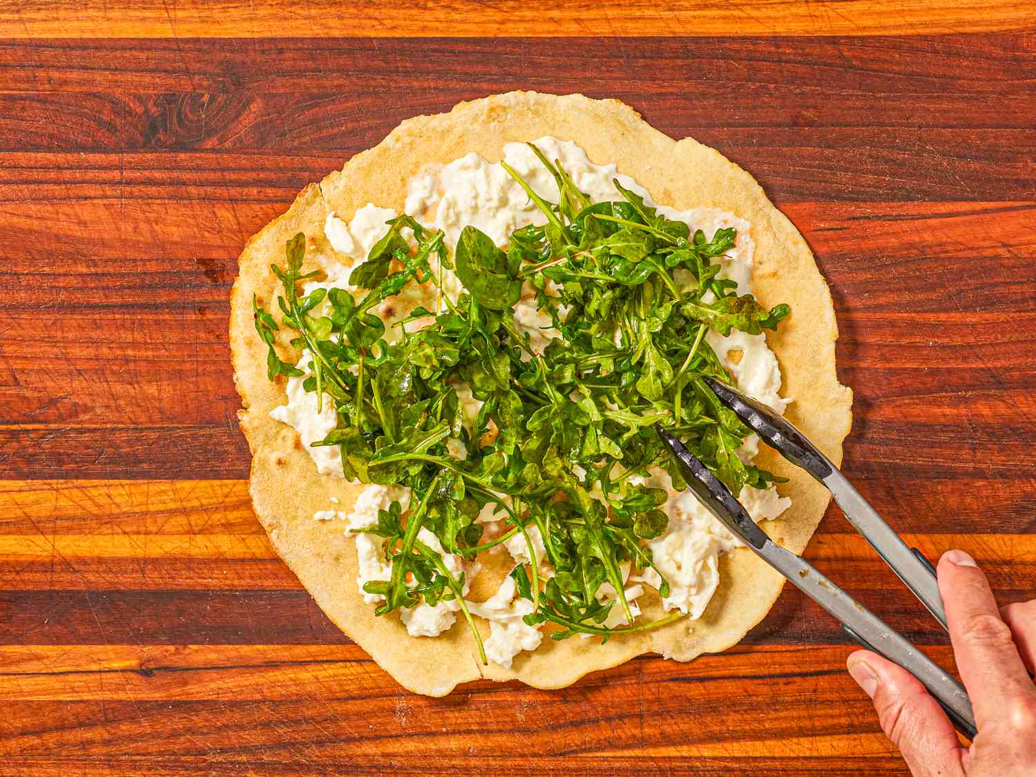 Overhead of adding argula to piadina