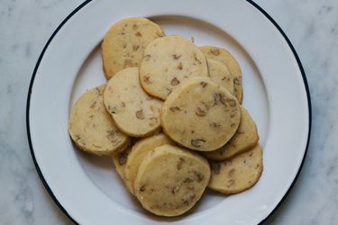 Wild Hickory Nut Shortbread Cookies