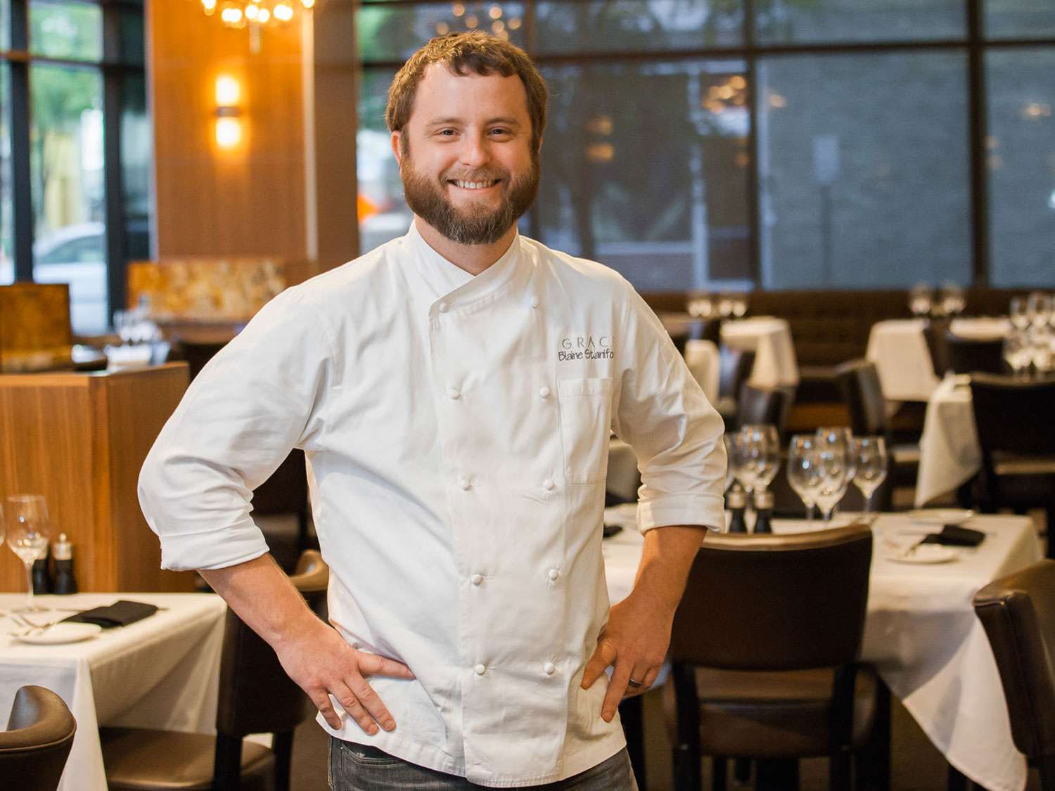 Chef Blaine Saniford.