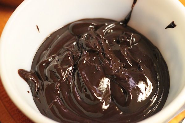 setting ganache at room temperature