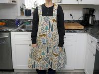 a person wearing the hedley and bennet smock apron