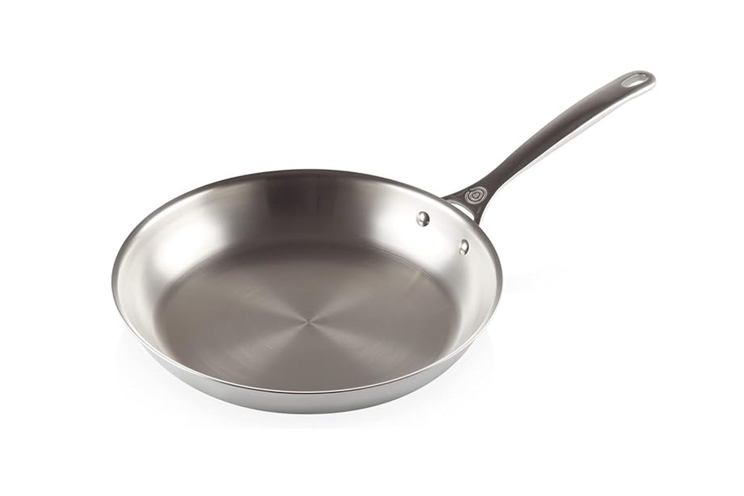 Le Creuset 12 Inch Large Tri-Ply Stainless Steel Fry Pan