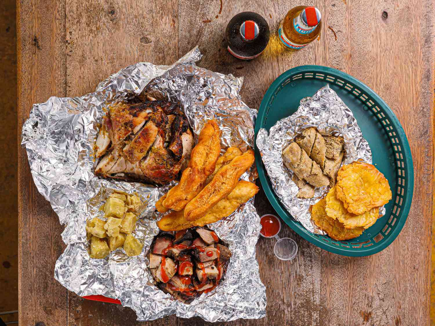 Tablescape view from Peppa Thyme