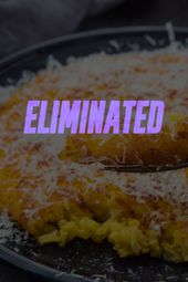 Risotto al salto eliminated graphic