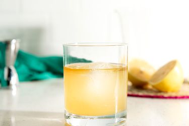 Profile view of a penicillin cocktail.