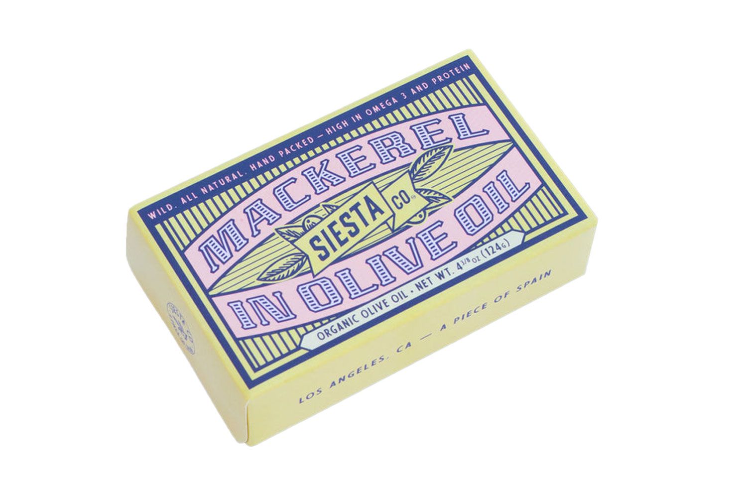 Siesta Co. Mackerel in Organic Extra Virgin Olive Oil