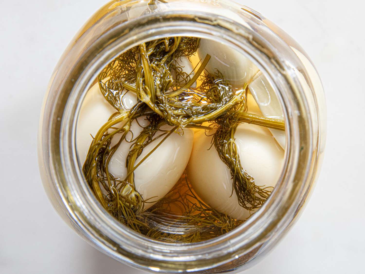 Overhead of pickled eggs