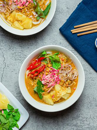 Overhead view of Asam Laska S