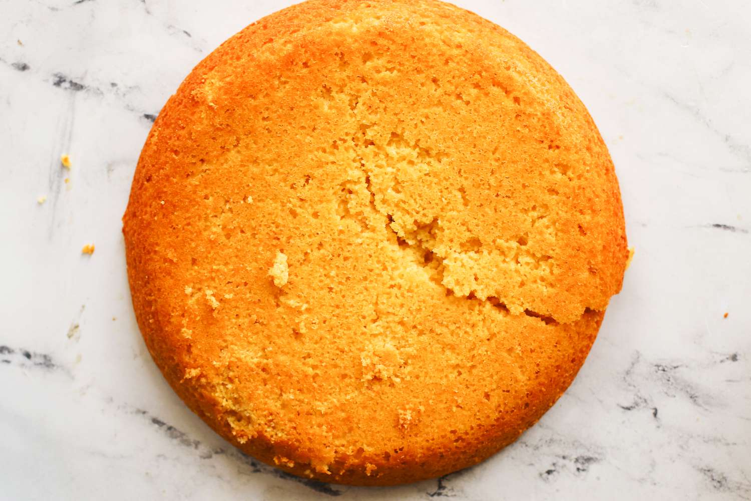 cornbread baked in the staub enameled cast iron pan