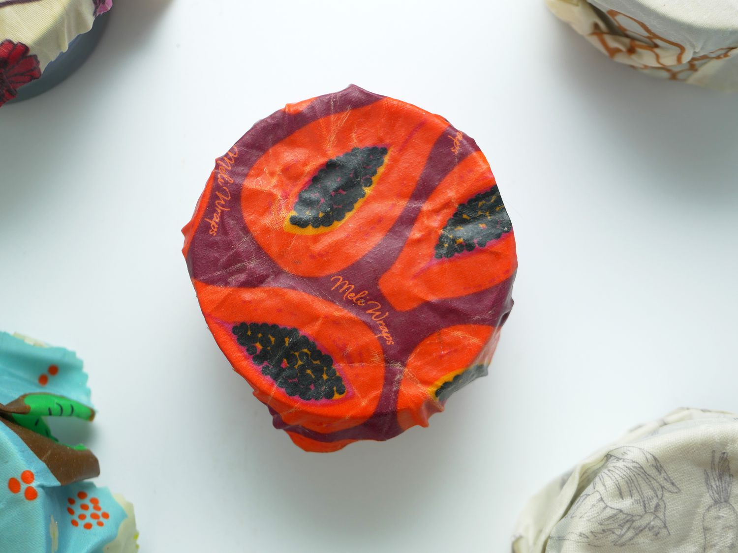 meli wrap on a small ramekin on a white surface