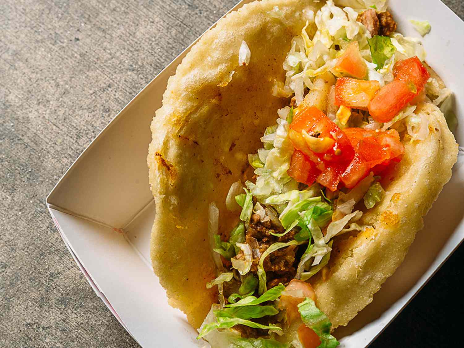 Puffy taco at Ray’s Drive Inn.